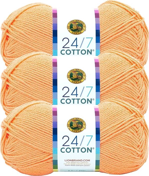 Lion Brand 24/7 Cotton Yarn